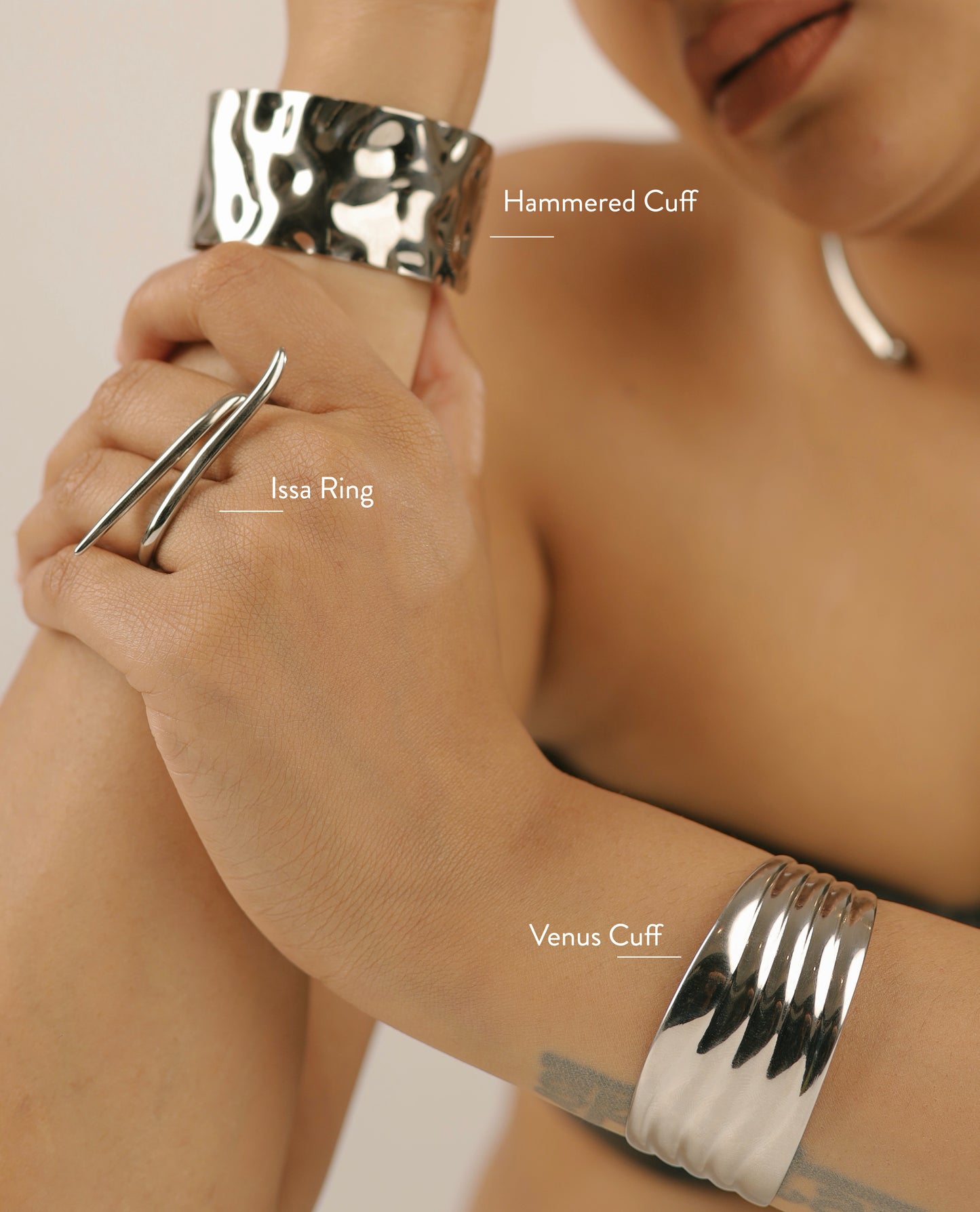 Hammered Cuff