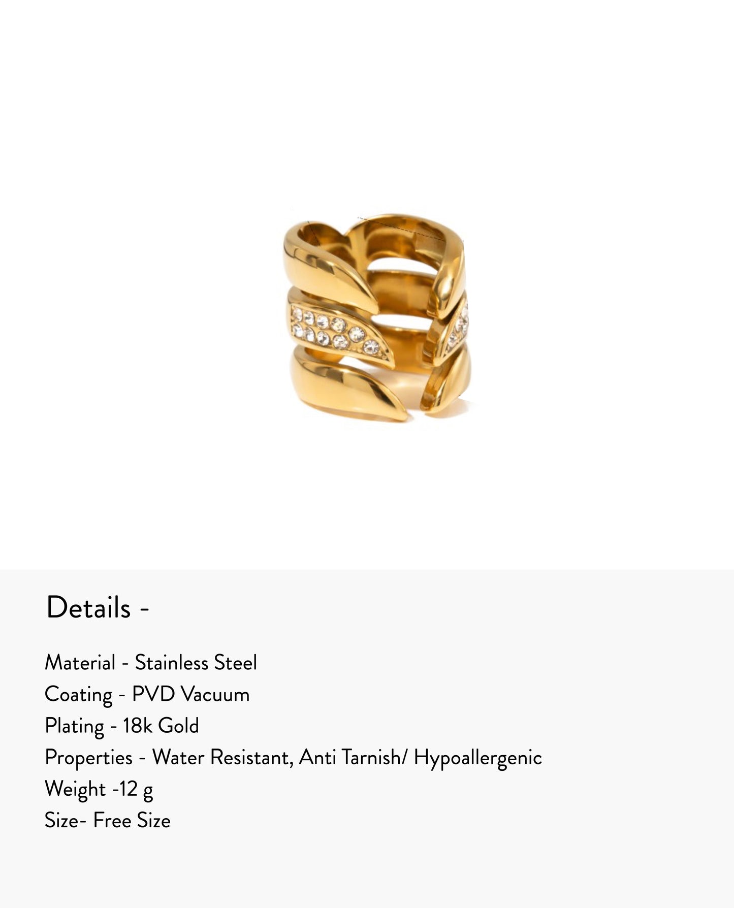 Cassie Ring (Free Size)