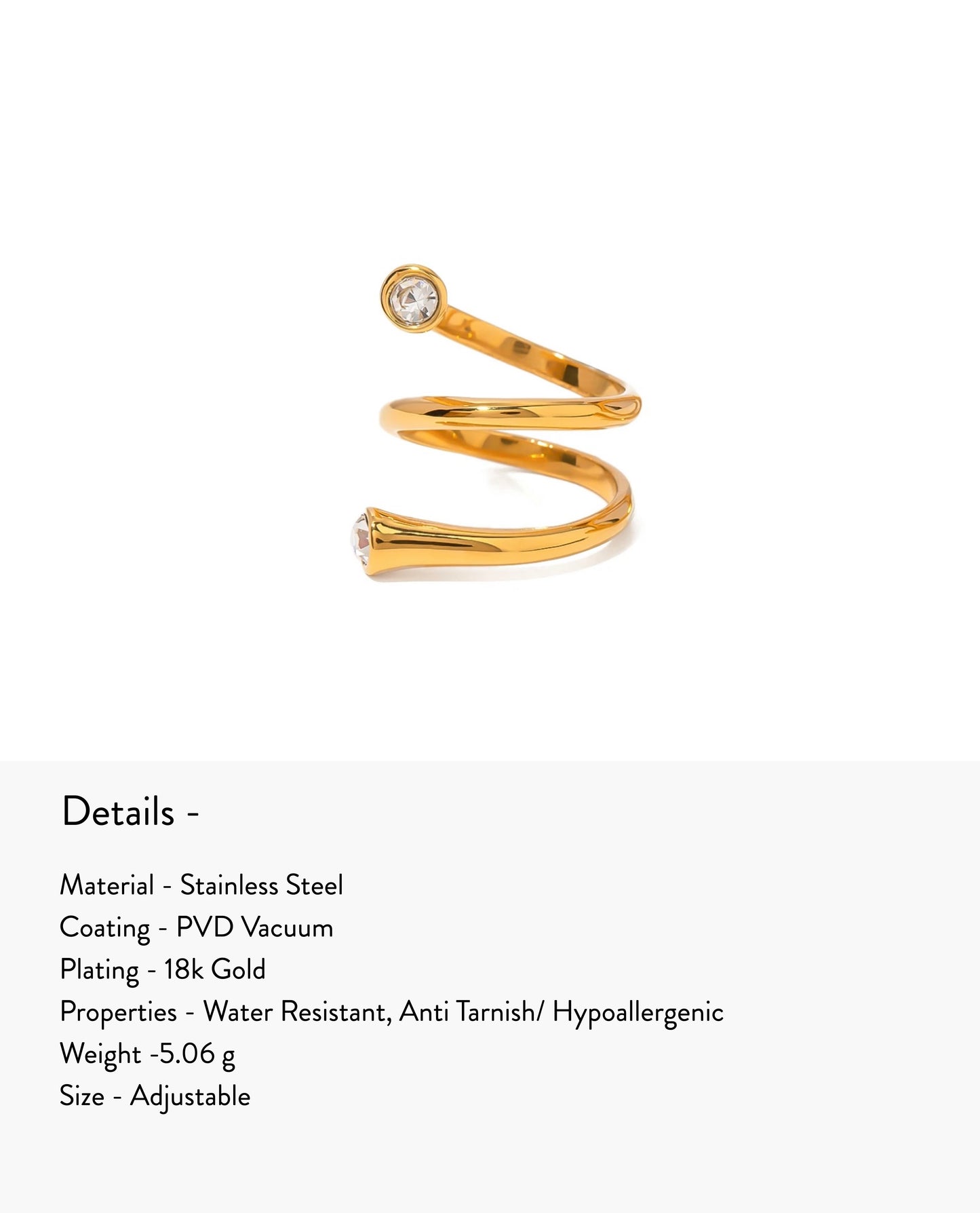 Vera Ring (Free Size)