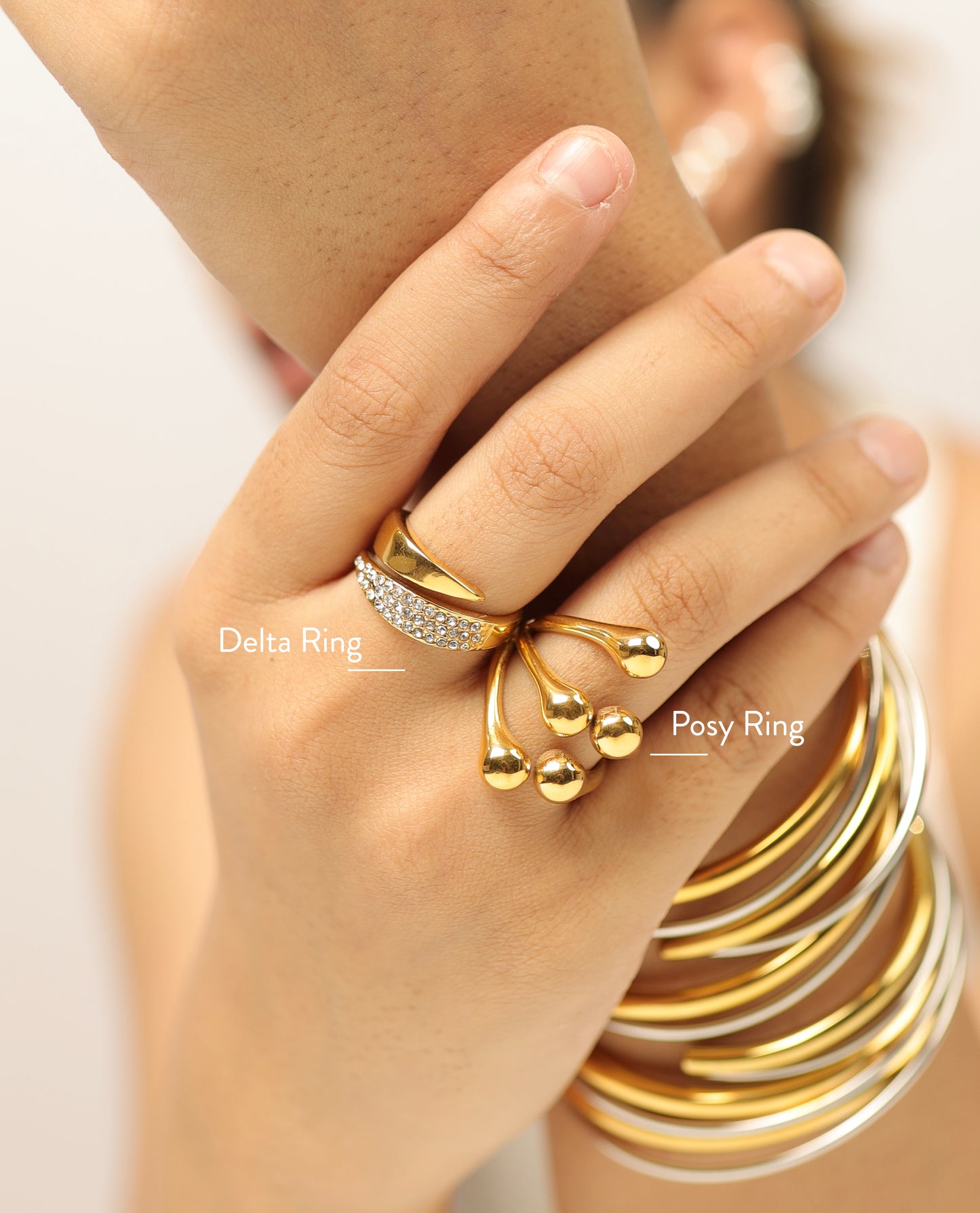 Delta Ring ( Free size )