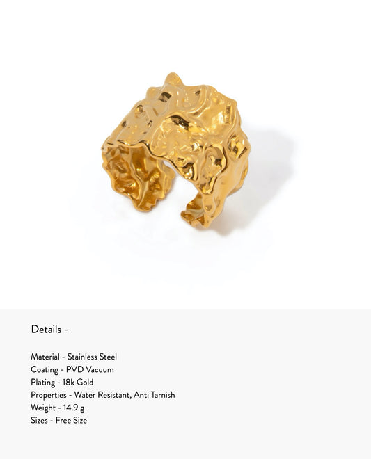 Raya Lava Ring ( Free size )