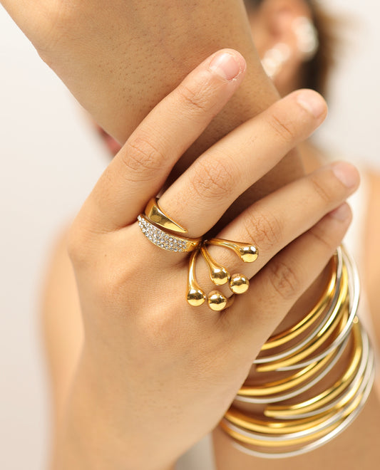 Posy Ring ( Free size )