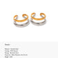 Raya Two Tone Ear Cuff