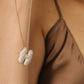 Studded Initial Necklace