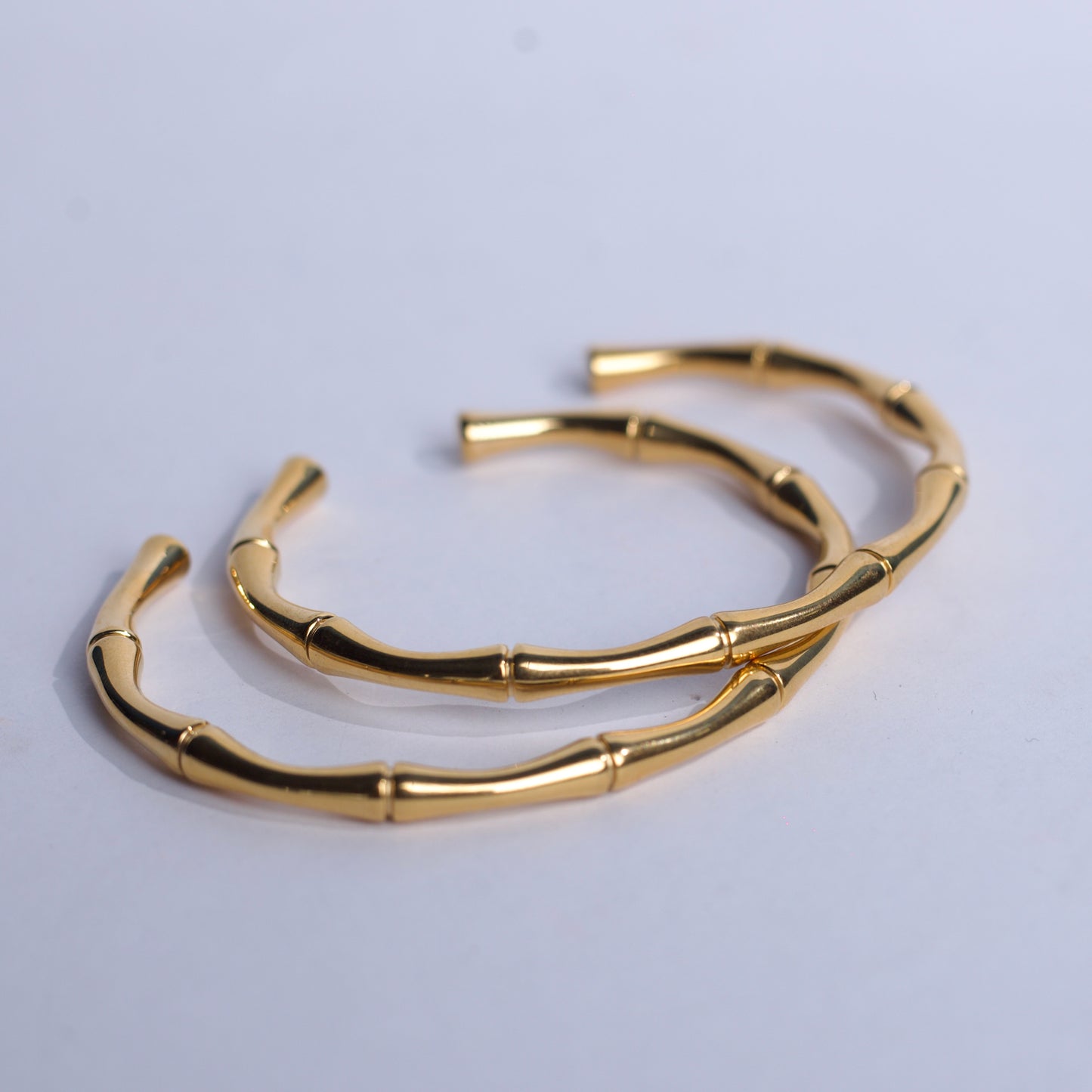 Rae Bamboo Bangle | Adjustable | Single
