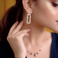 Adia Earrings (Rectangle)