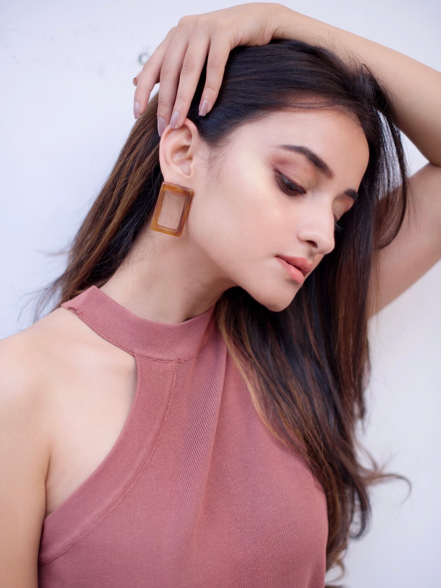 Gaia Hollow Earrings